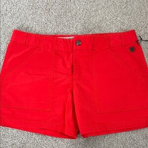 Burton Women's Vivid Red Cargo Shorts